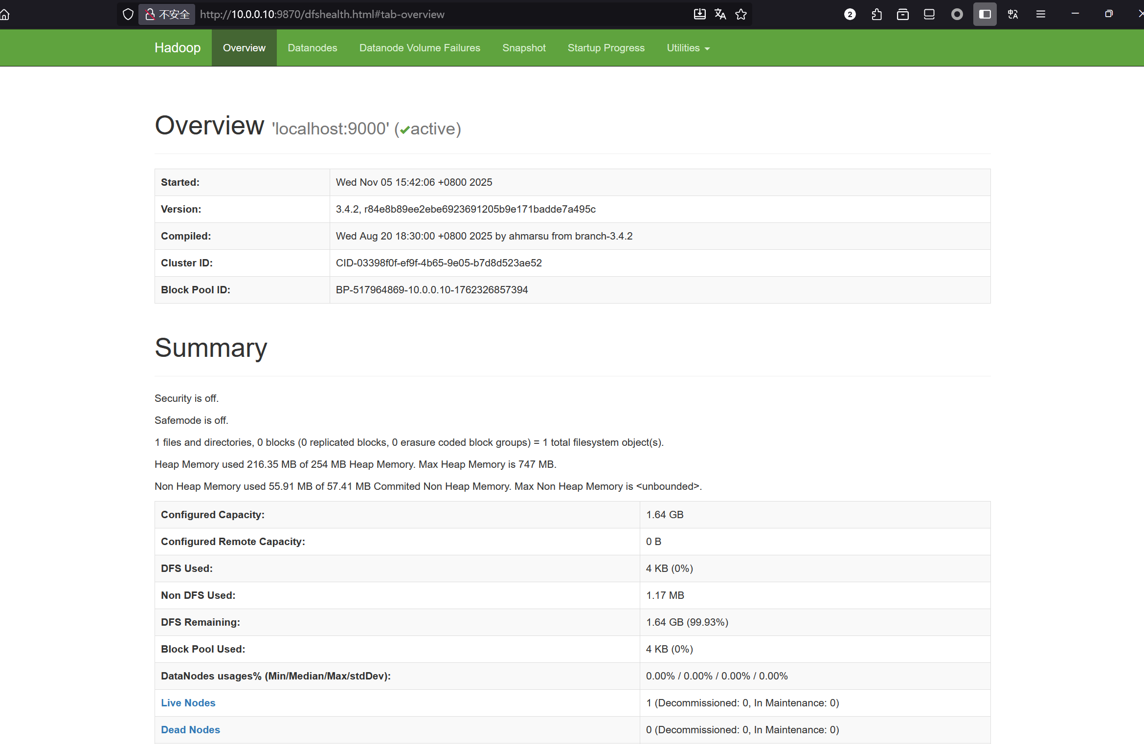 Hadoop-3.4.2集群化部署